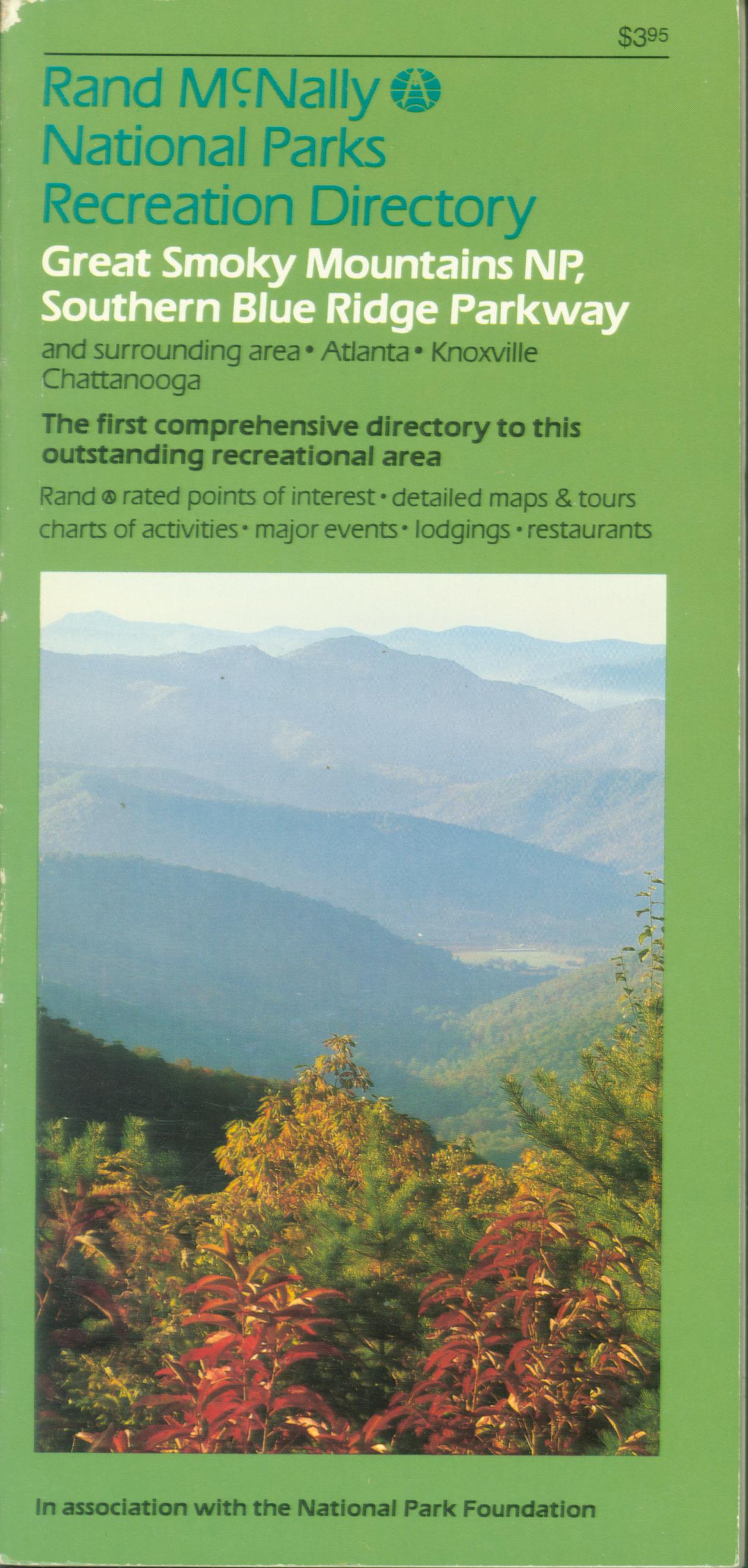 GREAT SMOKY MOUNTAINS NATIONAL PARK, SOUTHERN BLUE RIDGE PARKWAY.